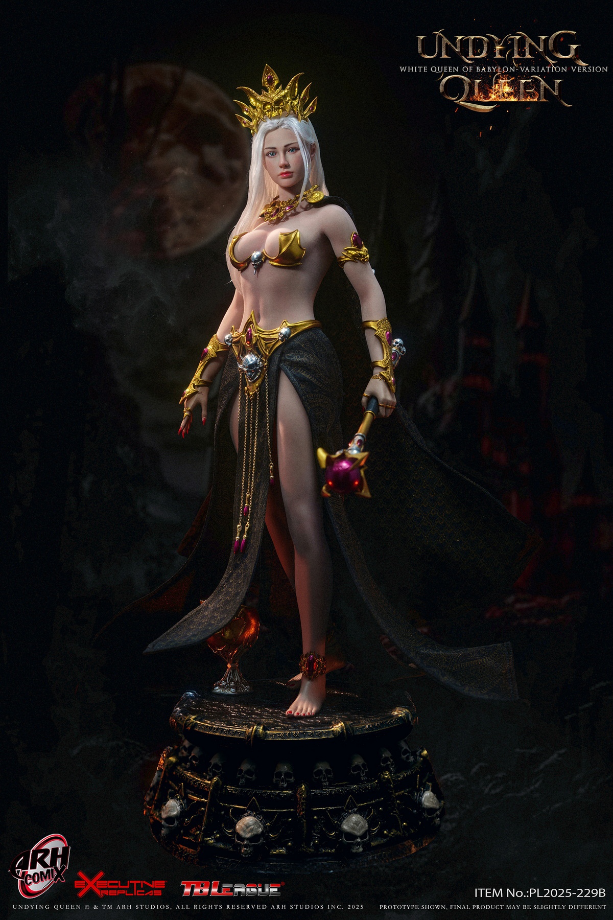TBLeague - WHITE QUEEN OF BABYLON official version/variation version 1/6 Scale Action Figure PL2025-229A & PL2025-229B (Licensed)