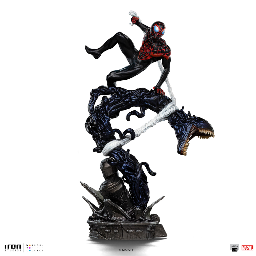 Iron Studio - Marvel Spider-Man vs Villains Diorama BDS Art Scale 1/10 Miles Morales Statue MARCAS120825-10 (Licensed)