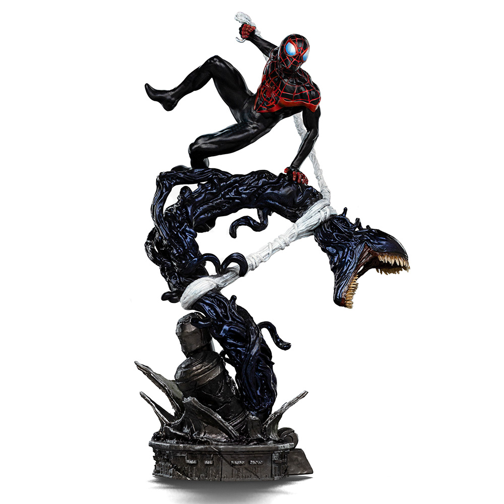 Iron Studio - Marvel Spider-Man vs Villains Diorama BDS Art Scale 1/10 Miles Morales Statue MARCAS120825-10 (Licensed)