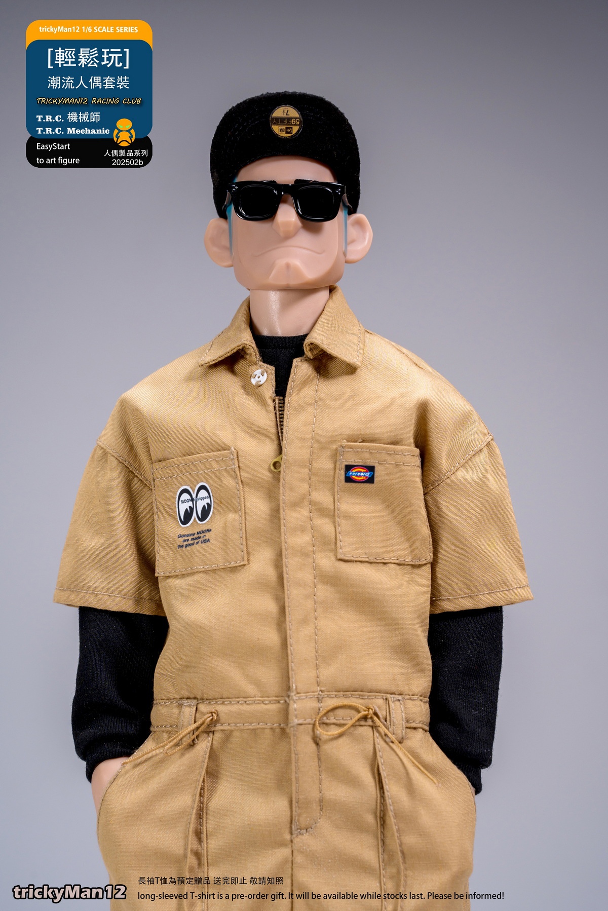 TrickyMan12 - Original 1/6 T.R.C Mechanic Figure 202502a/b & 202503(Licensed)