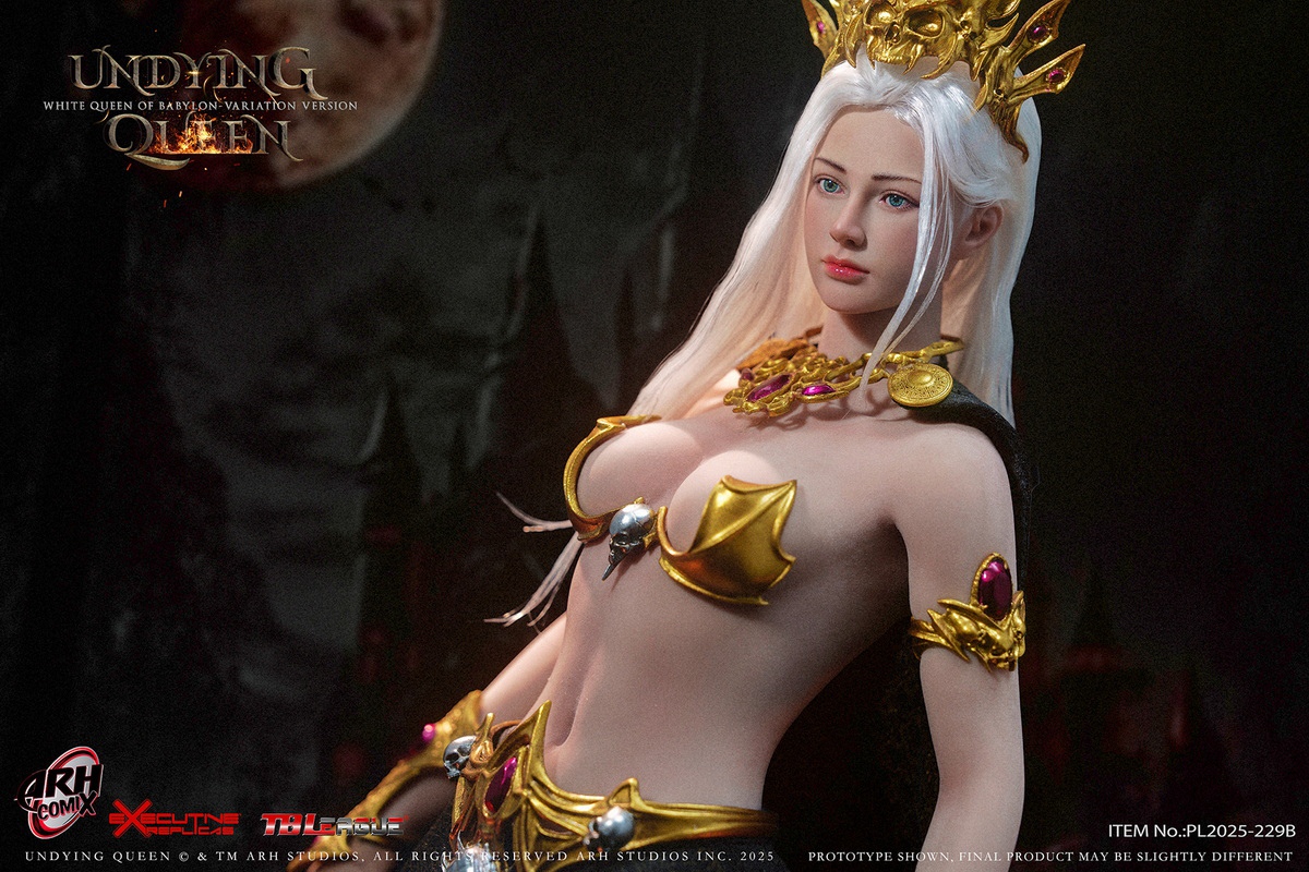 TBLeague - WHITE QUEEN OF BABYLON official version/variation version 1/6 Scale Action Figure PL2025-229A & PL2025-229B (Licensed)
