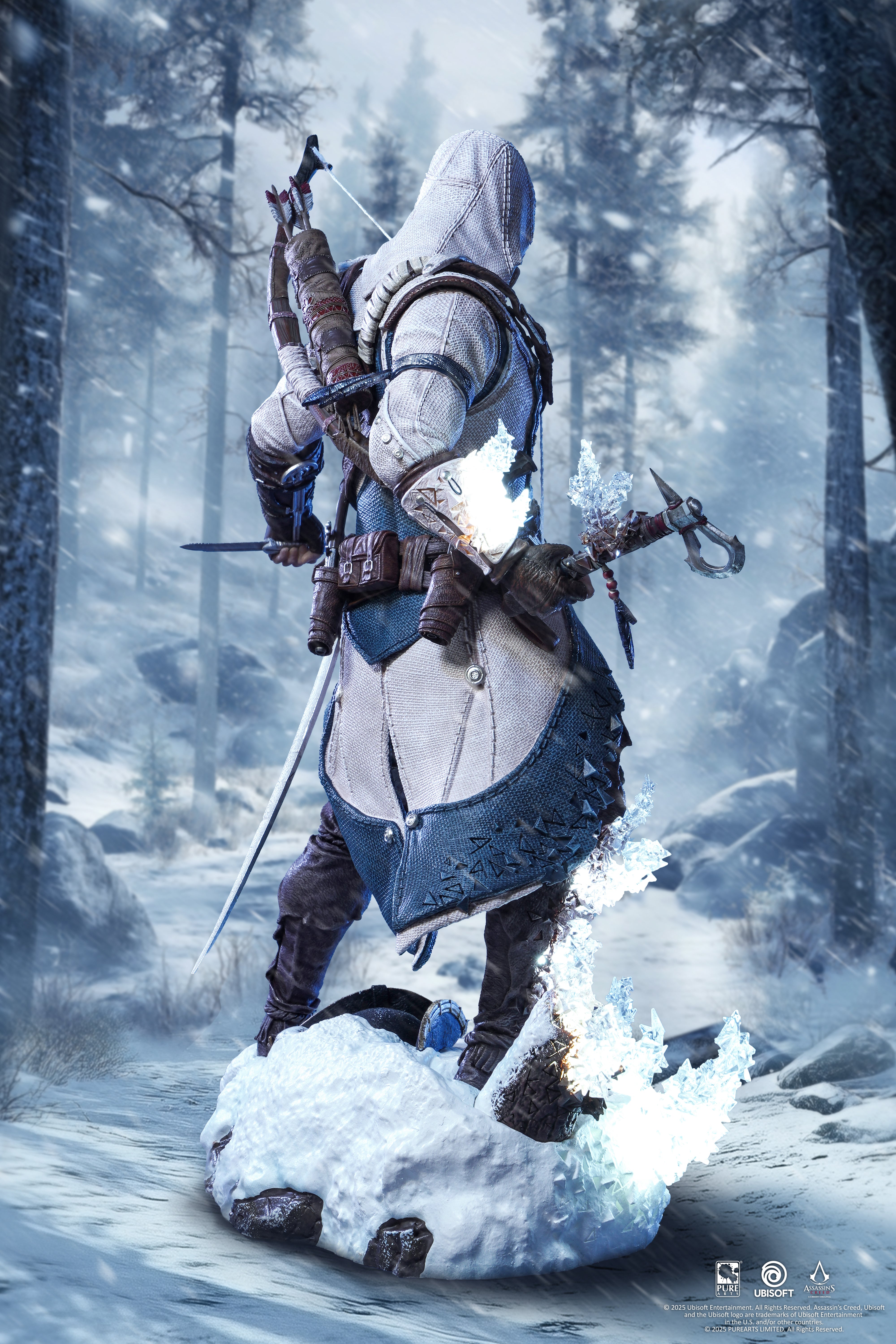 PURE ARTS Studio - Assassin Creed Animus Connor 1/8 Scale Statue (Licensed)