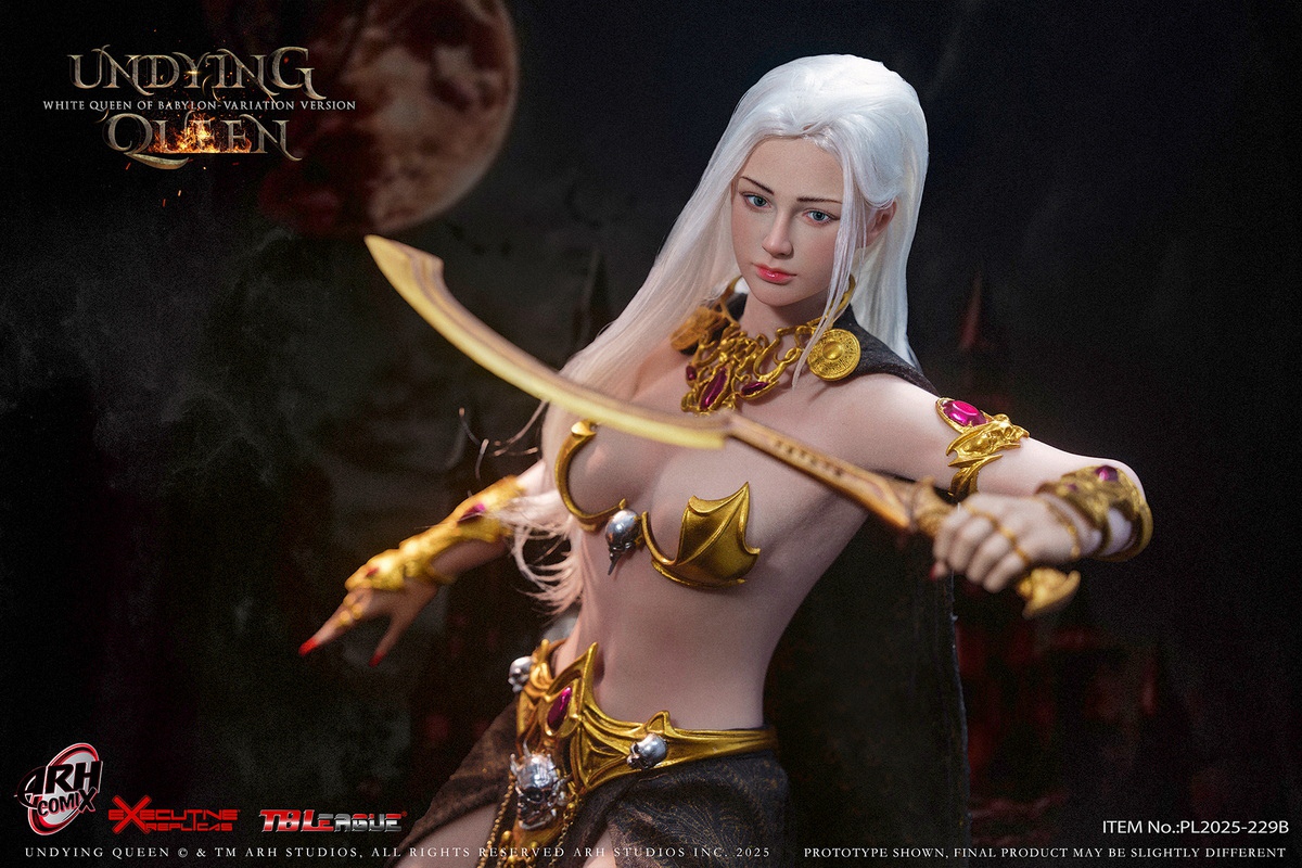 TBLeague - WHITE QUEEN OF BABYLON official version/variation version 1/6 Scale Action Figure PL2025-229A & PL2025-229B (Licensed)