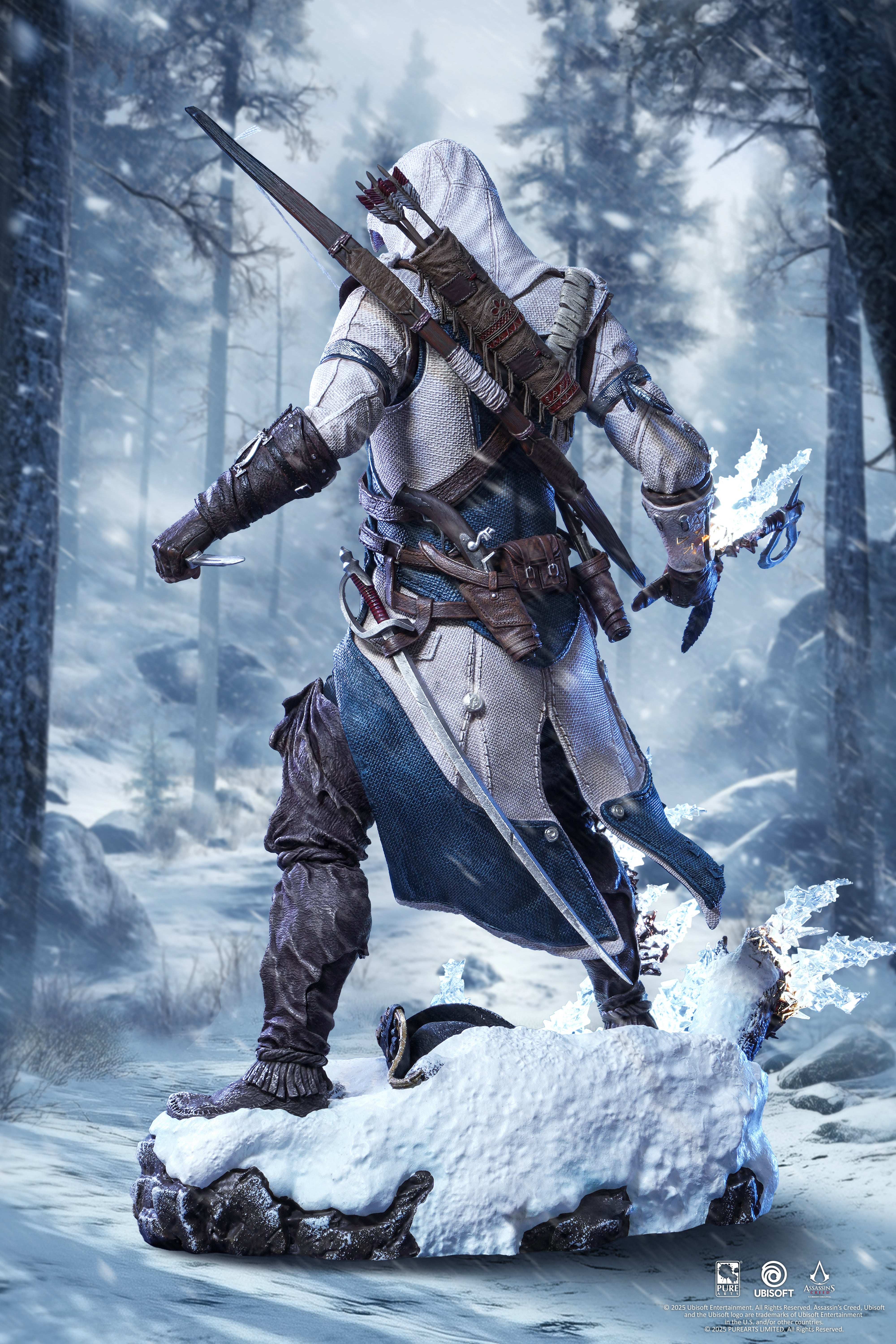 PURE ARTS Studio - Assassin Creed Animus Connor 1/8 Scale Statue (Licensed)