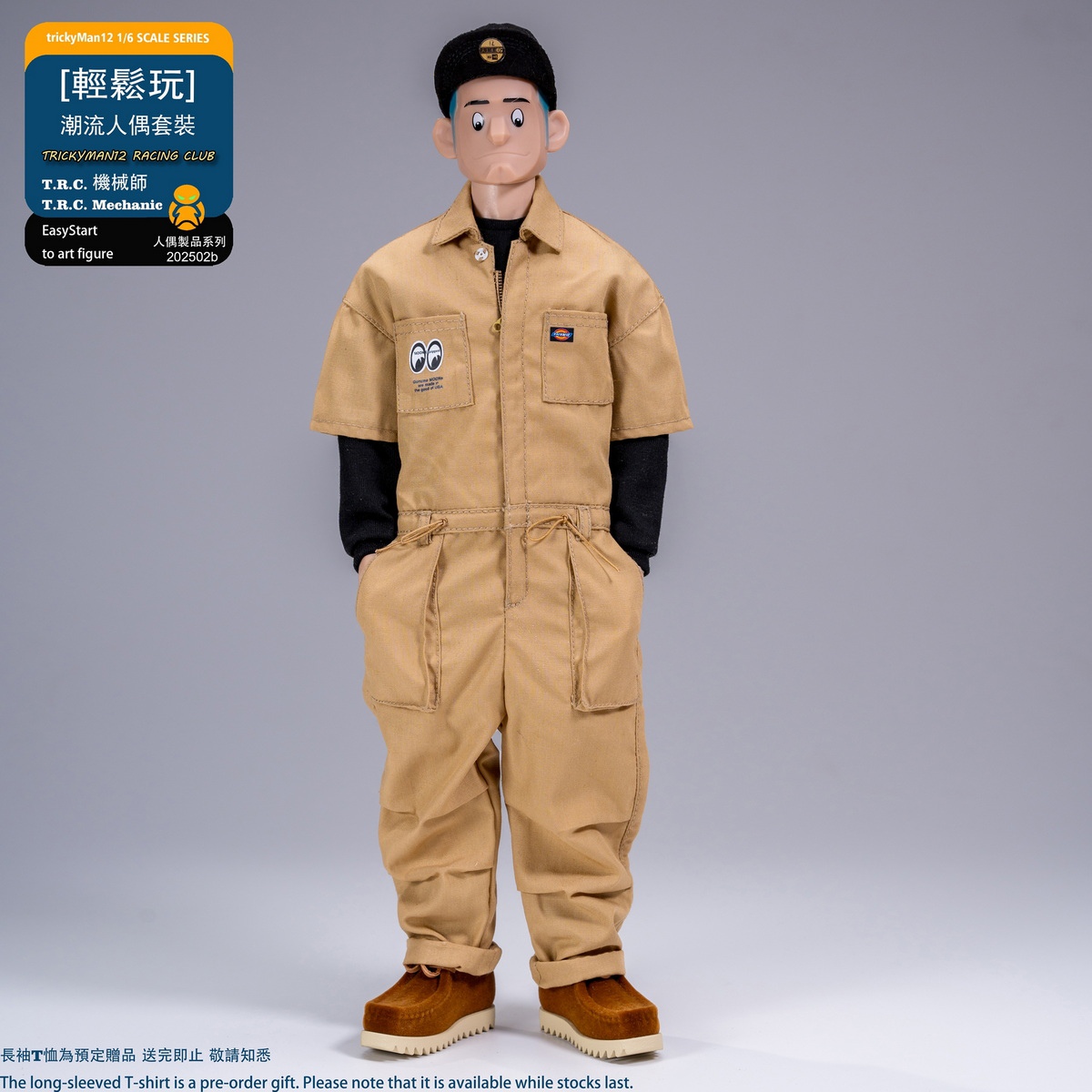 TrickyMan12 - Original 1/6 T.R.C Mechanic Figure 202502a/b & 202503(Licensed)