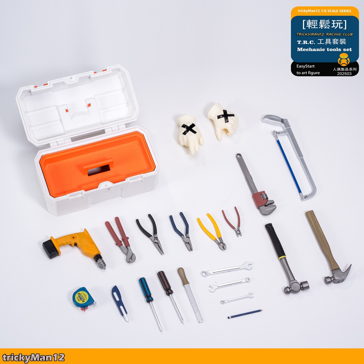 TrickyMan12 - Original 1/6 T.R.C Mechanic Figure 202502a/b & 202503(Licensed)