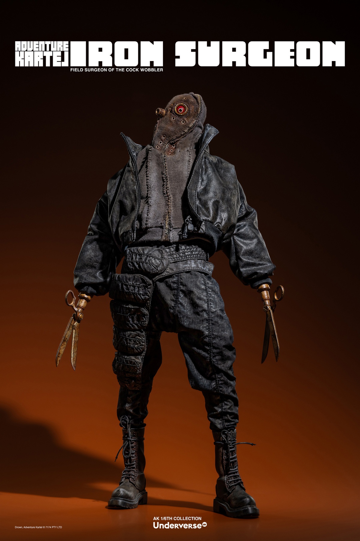 UNDERVERSE - Original Adventure Kartel 16 THE IRON SURGEON (Licensed)