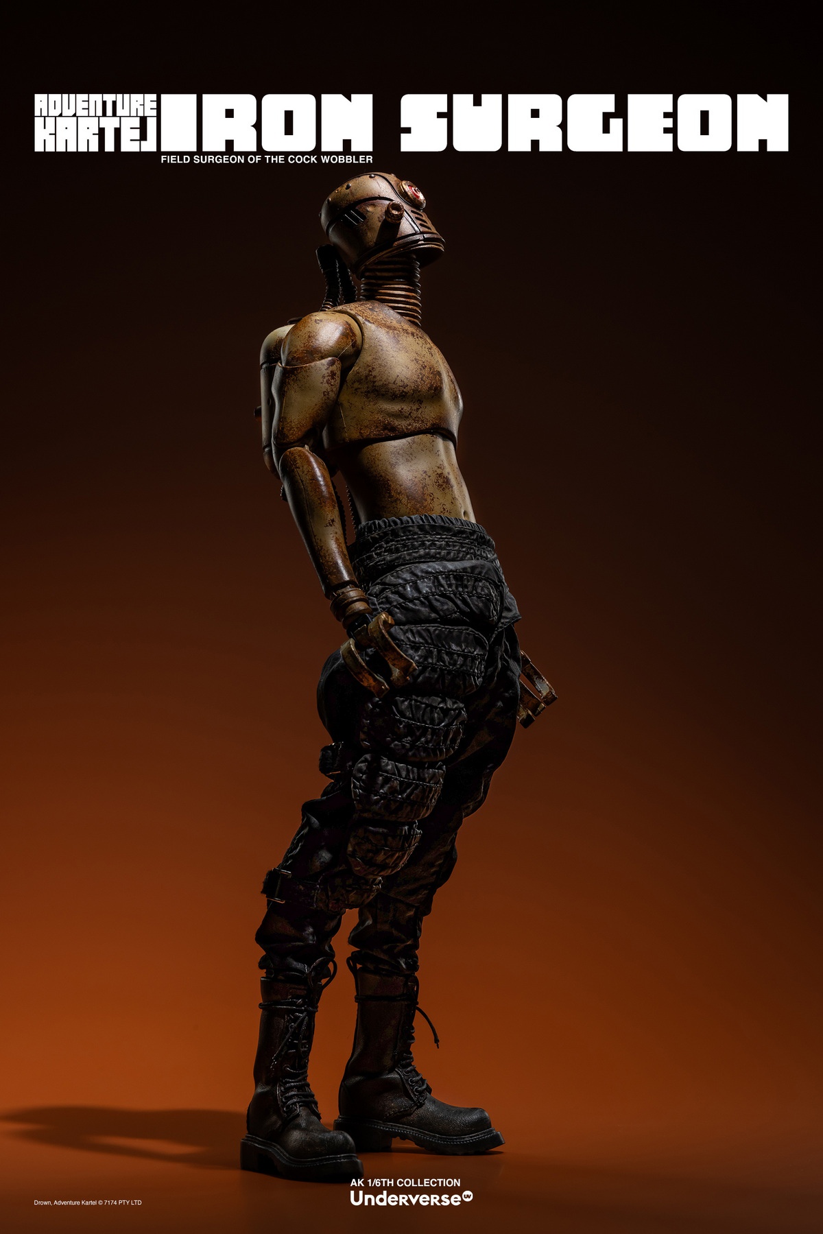 UNDERVERSE - Original Adventure Kartel 16 THE IRON SURGEON (Licensed)