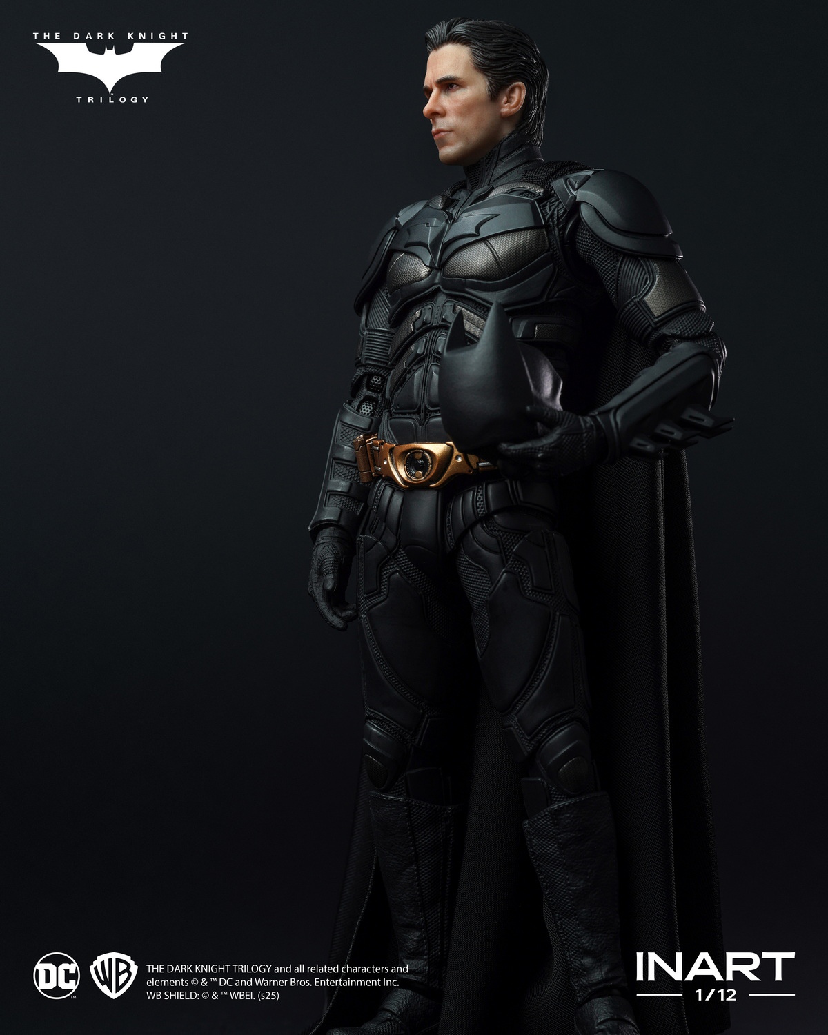 INART Studio - DC The Dark Knight Rises: Batman 1/12 Scale Figure (Licensed)