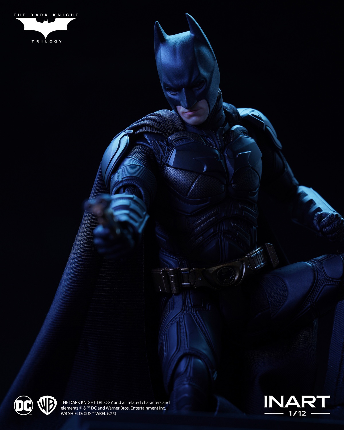INART Studio - DC The Dark Knight Rises: Batman 1/12 Scale Figure (Licensed)