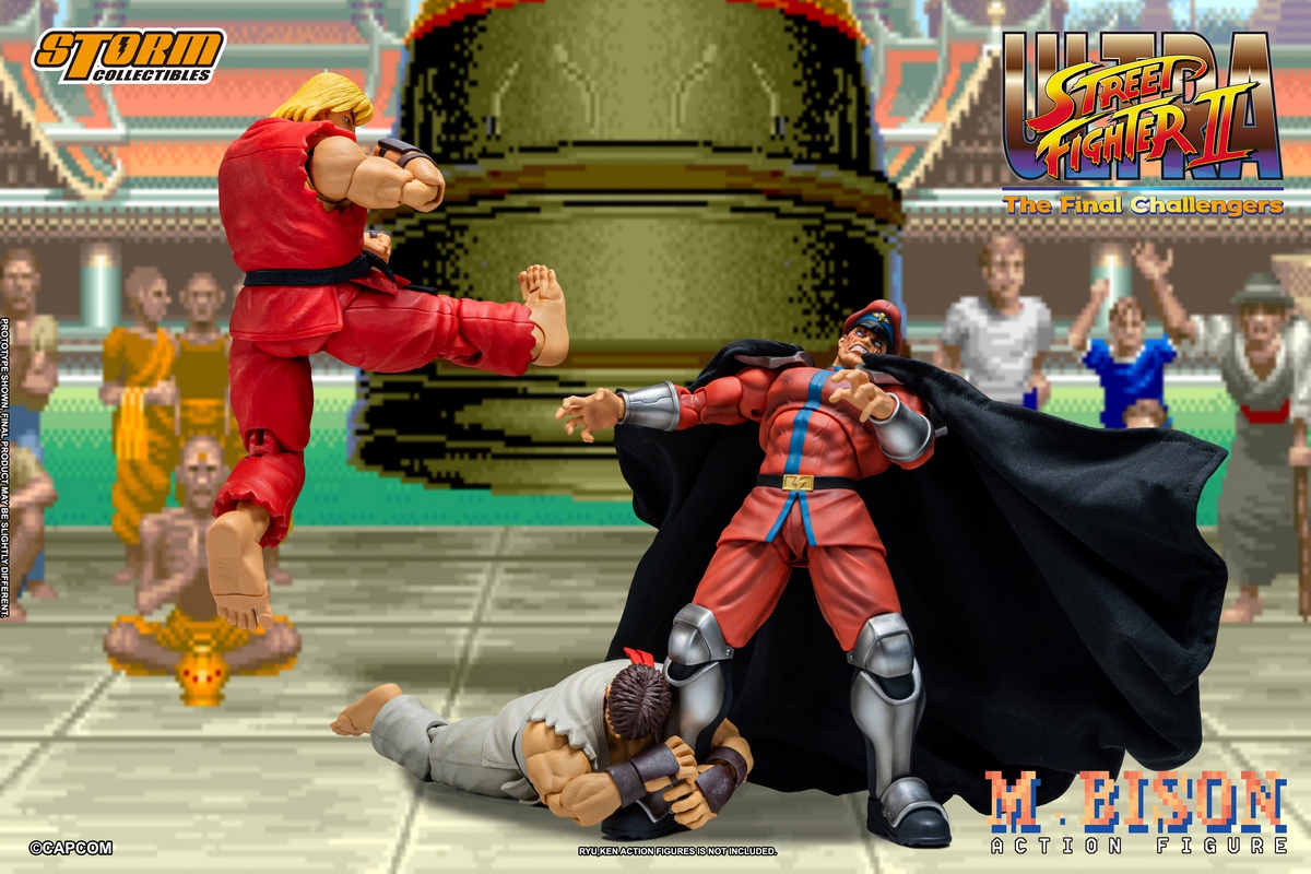 Storm Toys - ULTRA STREET FIGHTER II THE FINAL CHALLENGERS M. BISON #CPSF30 (Licensed)  Statue(GK)