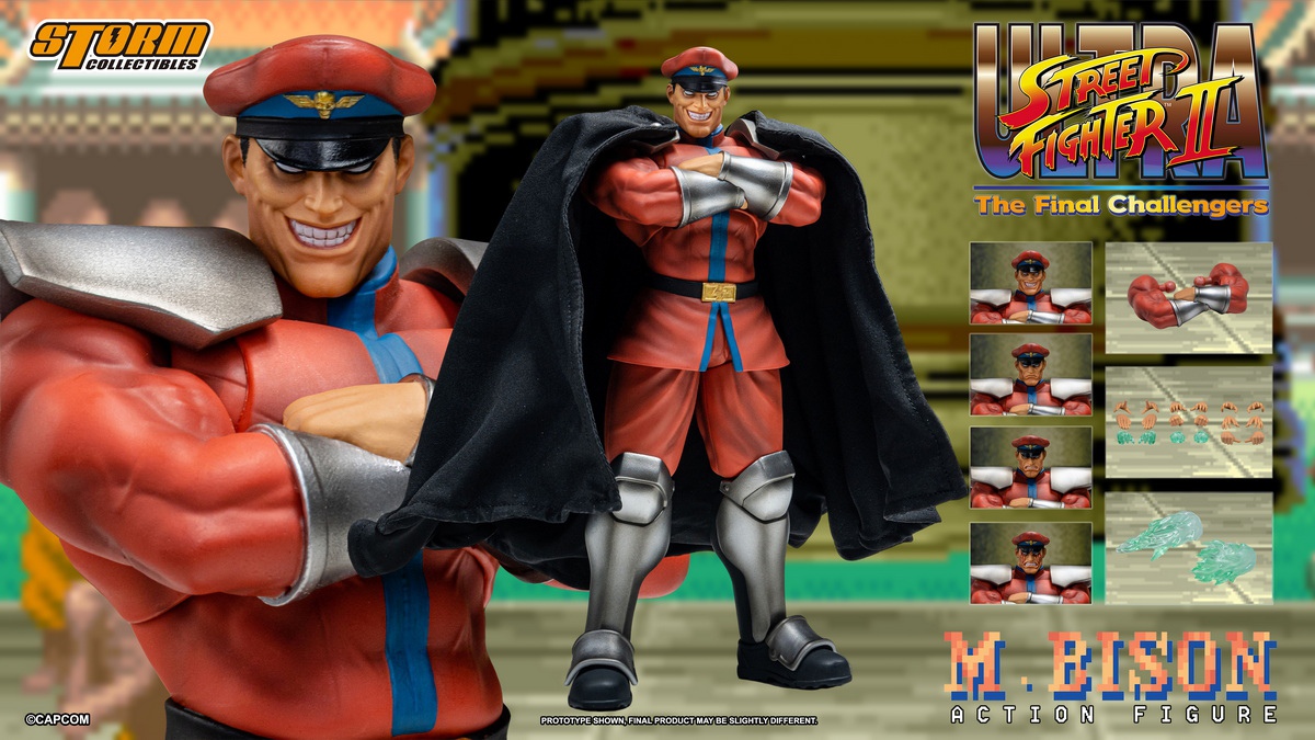 Storm Toys - ULTRA STREET FIGHTER II THE FINAL CHALLENGERS M. BISON #CPSF30 (Licensed)  Statue(GK)