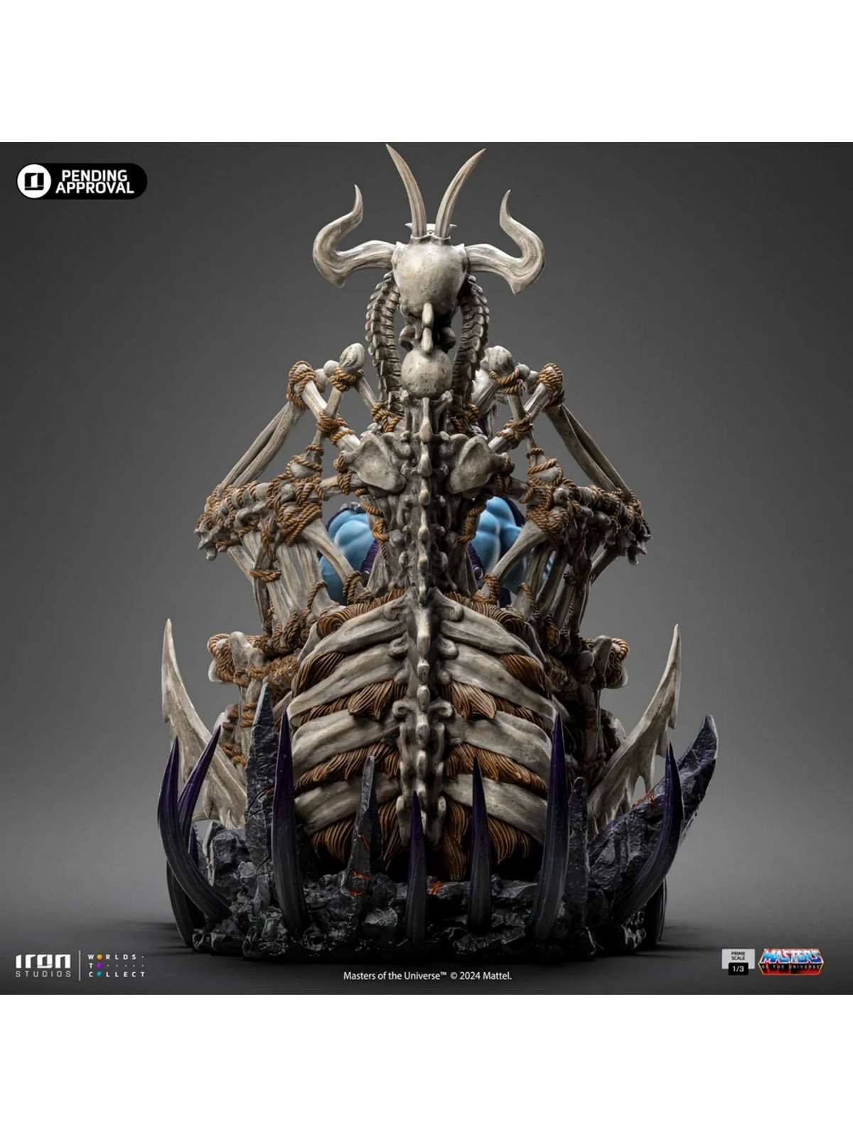 Iron Studio - Masters of the Universe Skeletor Statue (10th anniversary) HEMAN113324-14 (Licensed) 1/3 Statue(GK)-Statue Master