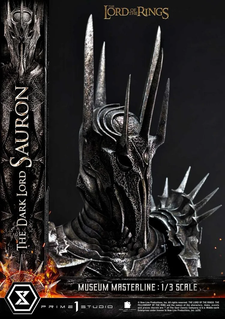 Prime 1 Studio - Museum Masterline The Lord of the Rings (Film) The Dark Lord Sauron MMLOTR-01 MMLOTR-01S (Licensed) Action Figure-Statue Master