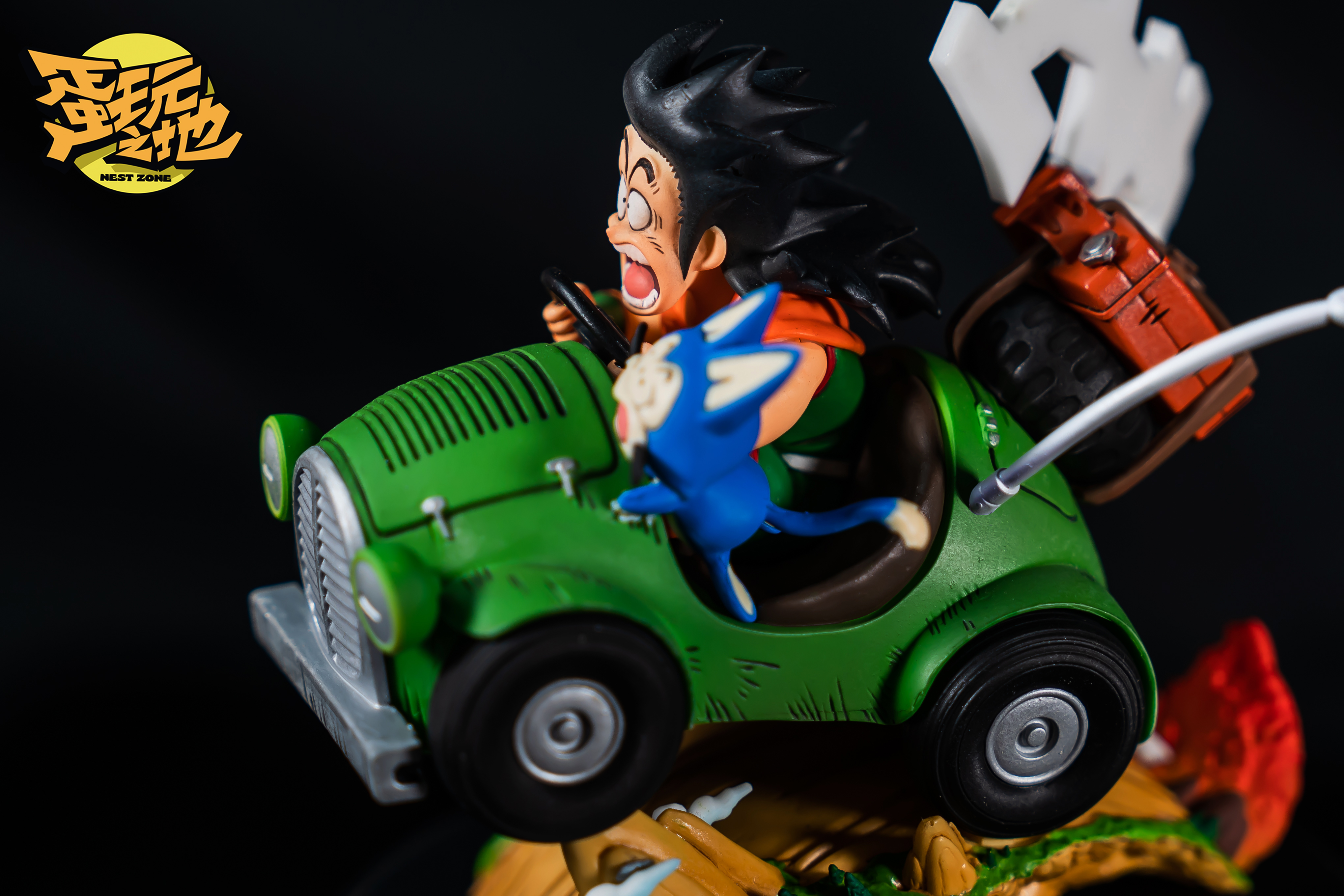 NEST ZONE Studio - Dragon Ball Car Yamcha & Puar Statue(GK)