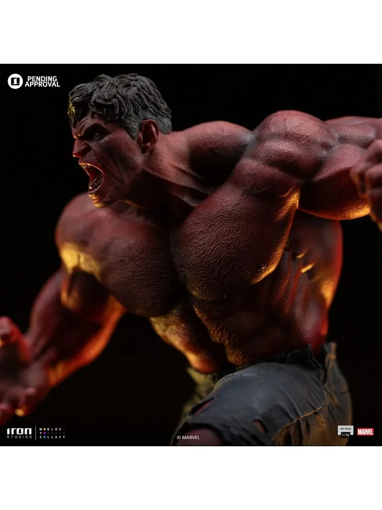Iron Studio - Marvel Brave New World Art Scale 1/10 Statue Red Hulk (Licensed) Statue(GK)
