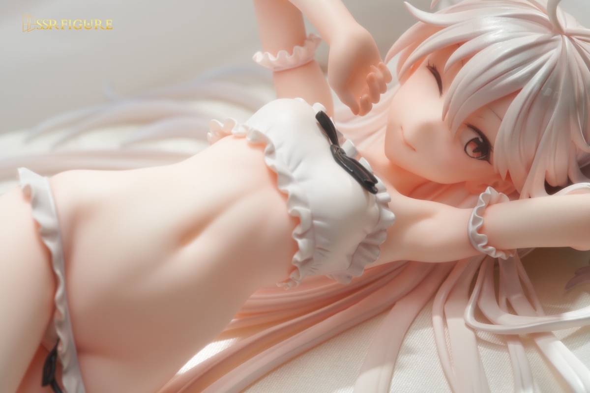 Pre-order SSR FIGURE  Waking Up Silver-Haired 1/7 Handmade Figure Official Statue Model