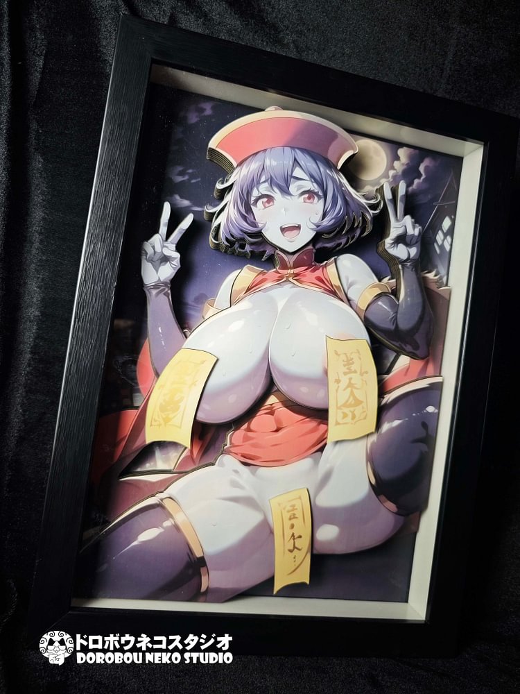 Dorobou Neko Studio - Darkstalkers - DSMG-116 Hsien-Ko/ Lei-Lei 3D Decorative Painting Scene (Adult 18+)-Statue Master