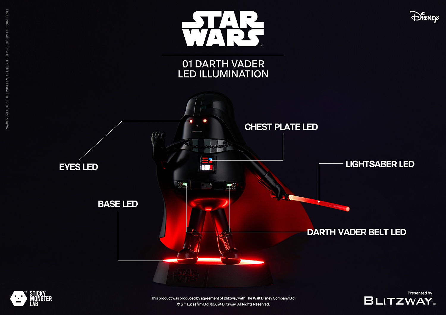 BLITZWAY - Star Wars SML Series STAR WARS DARTH VADER (Licensed)