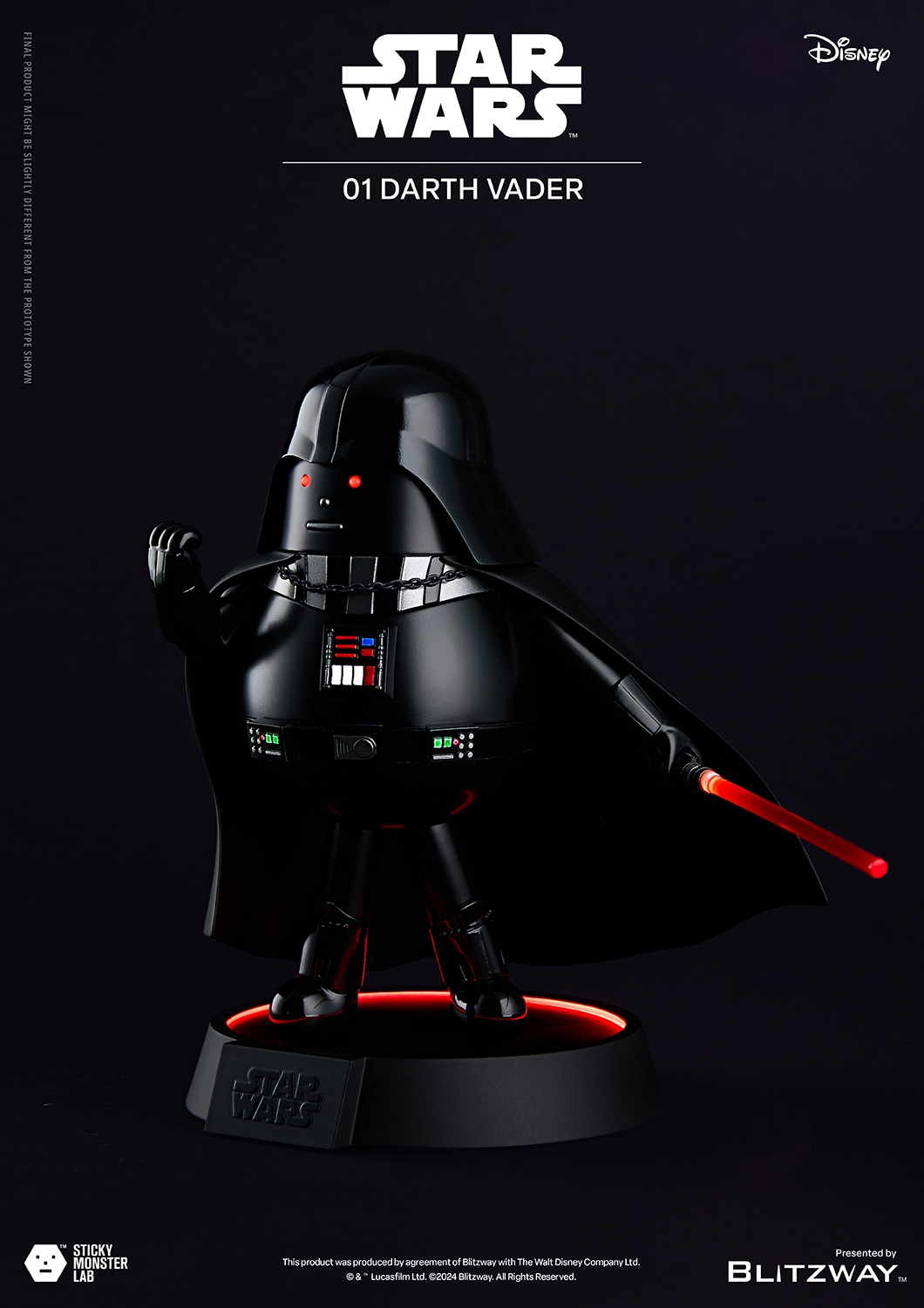 BLITZWAY - Star Wars SML Series STAR WARS DARTH VADER (Licensed)