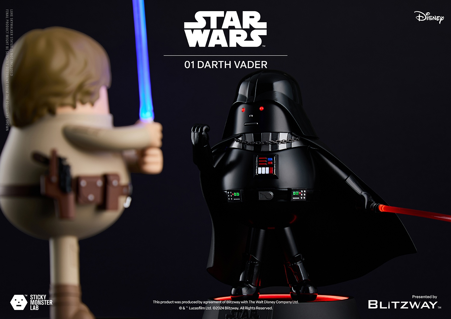 BLITZWAY - Star Wars SML Series STAR WARS DARTH VADER (Licensed)