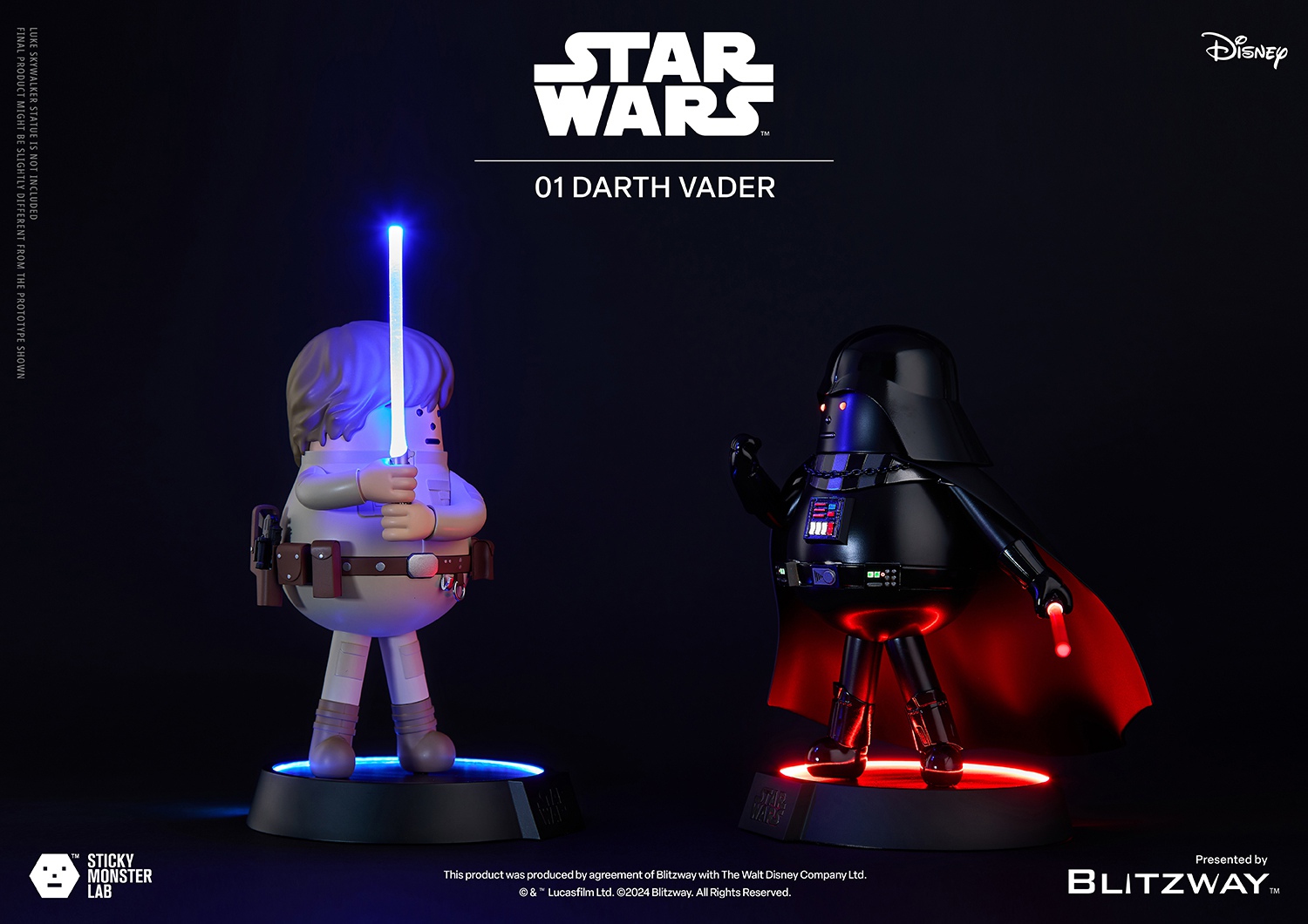 BLITZWAY - Star Wars SML Series STAR WARS DARTH VADER (Licensed)