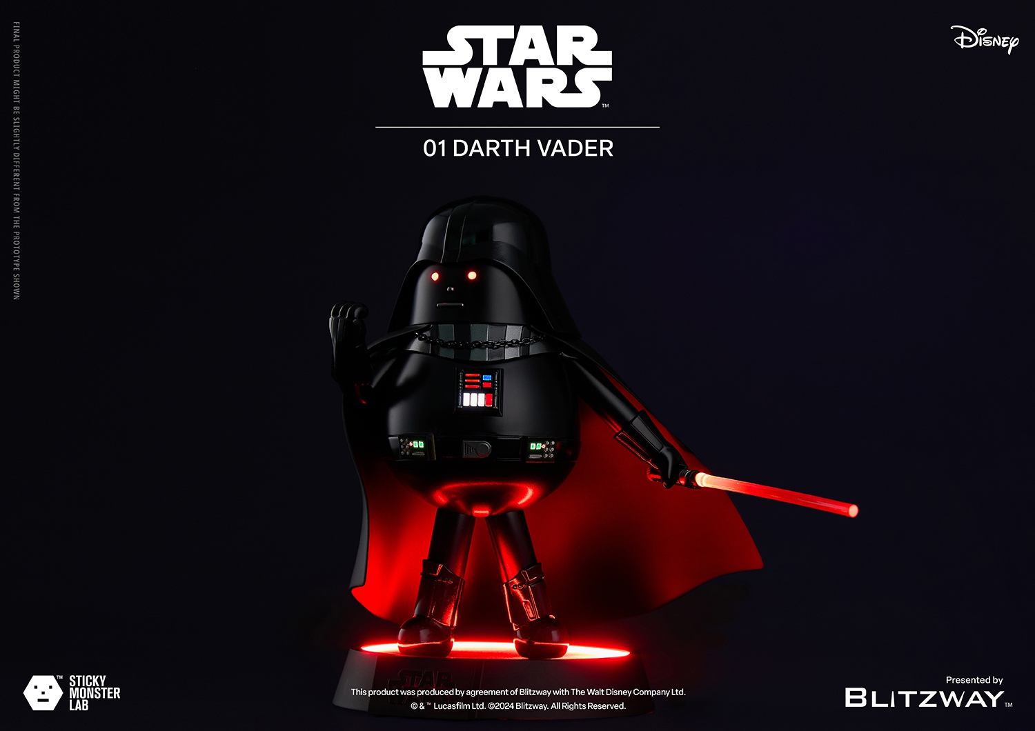 BLITZWAY - Star Wars SML Series STAR WARS DARTH VADER (Licensed)
