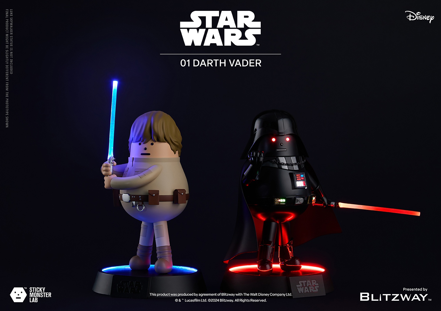 BLITZWAY - Star Wars SML Series STAR WARS DARTH VADER (Licensed)