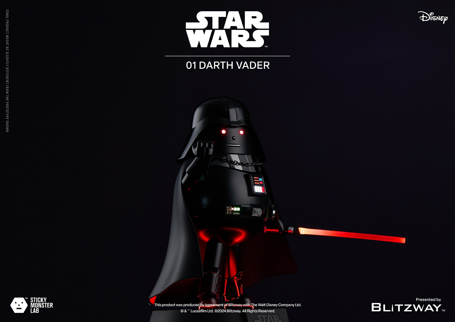 BLITZWAY - Star Wars SML Series STAR WARS DARTH VADER (Licensed)