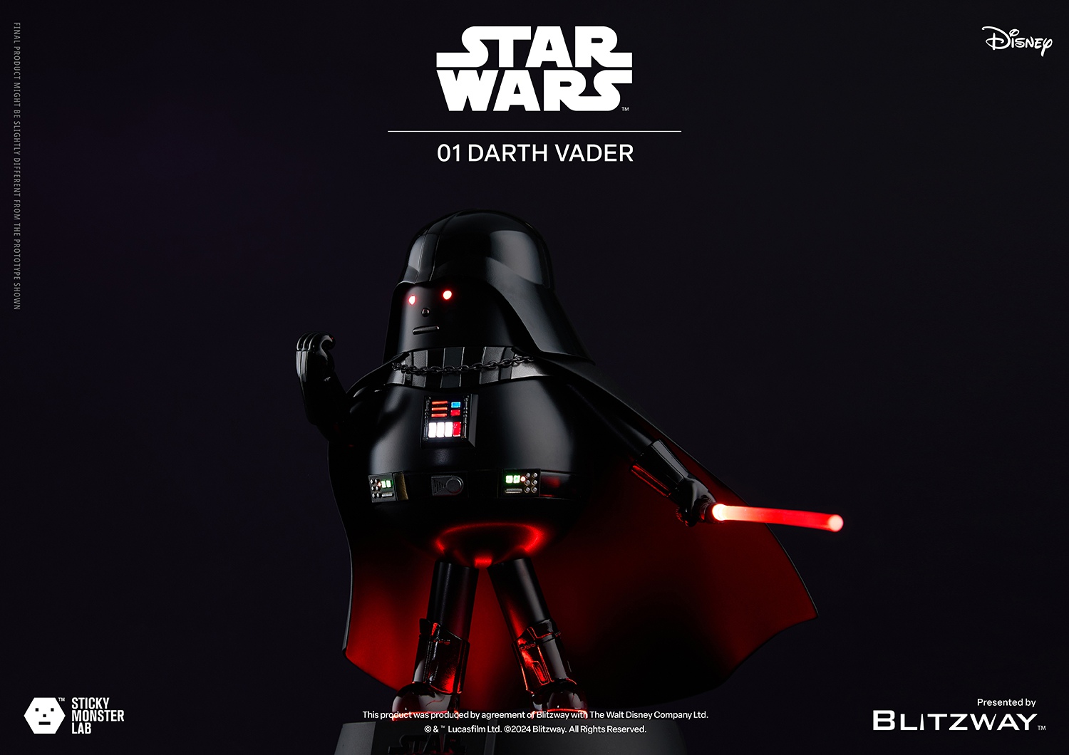 BLITZWAY - Star Wars SML Series STAR WARS DARTH VADER (Licensed)