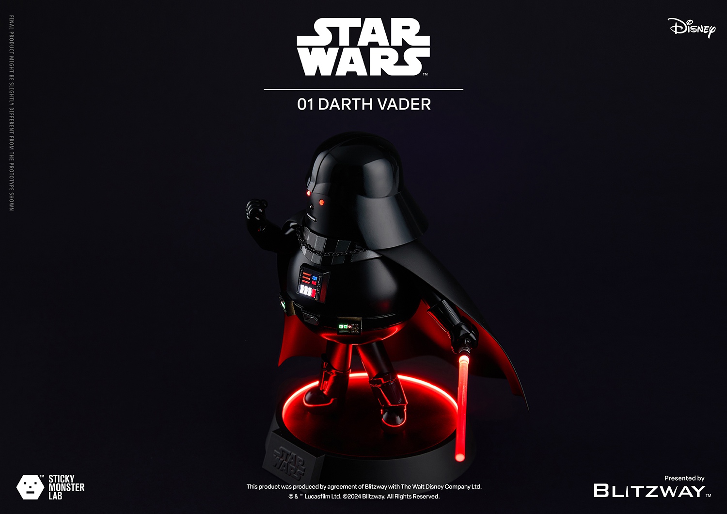BLITZWAY - Star Wars SML Series STAR WARS DARTH VADER (Licensed)