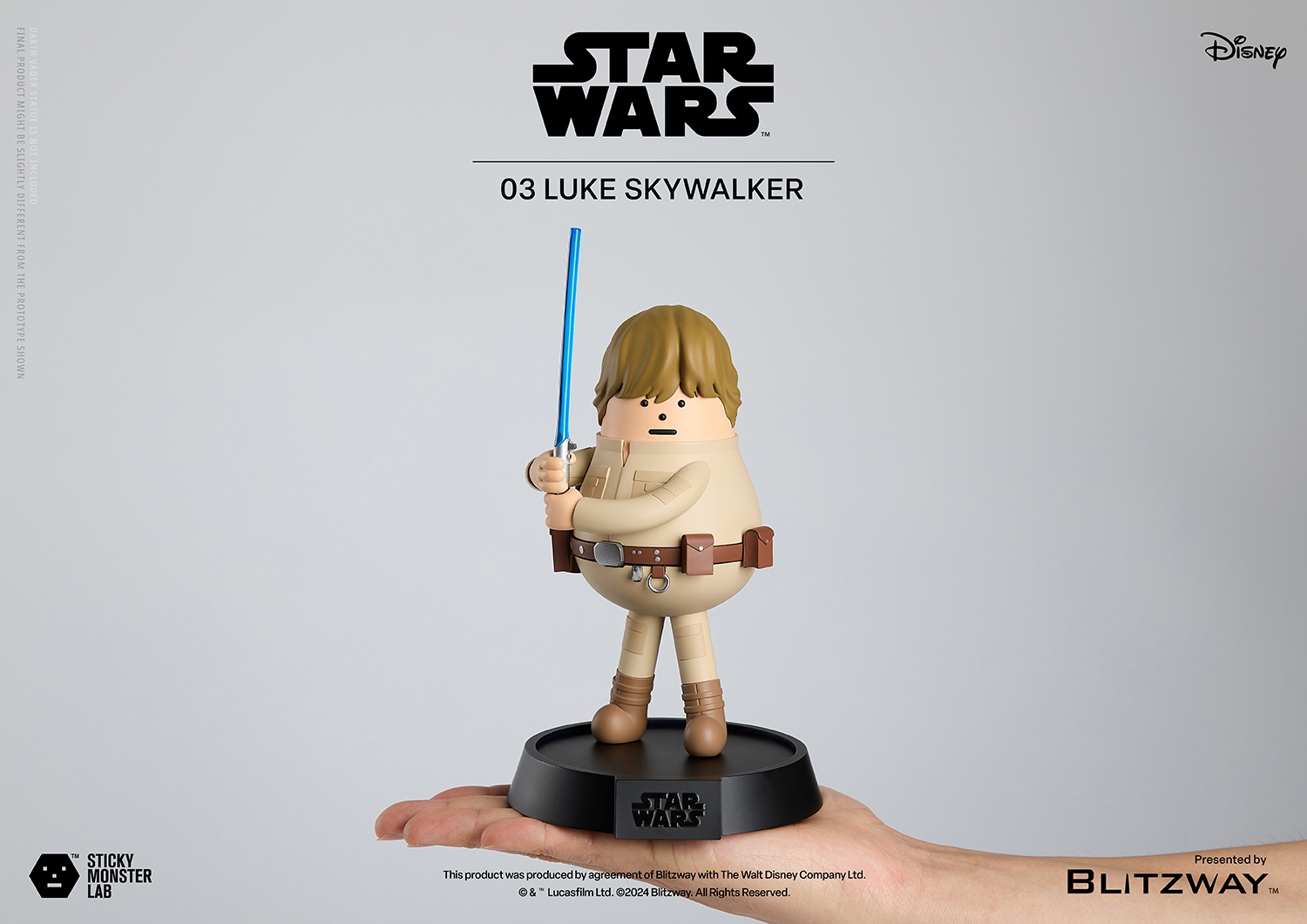 BLITZWAY - Star Wars SML Series STAR WARS LUKE SKYWALKER (Licensed)
