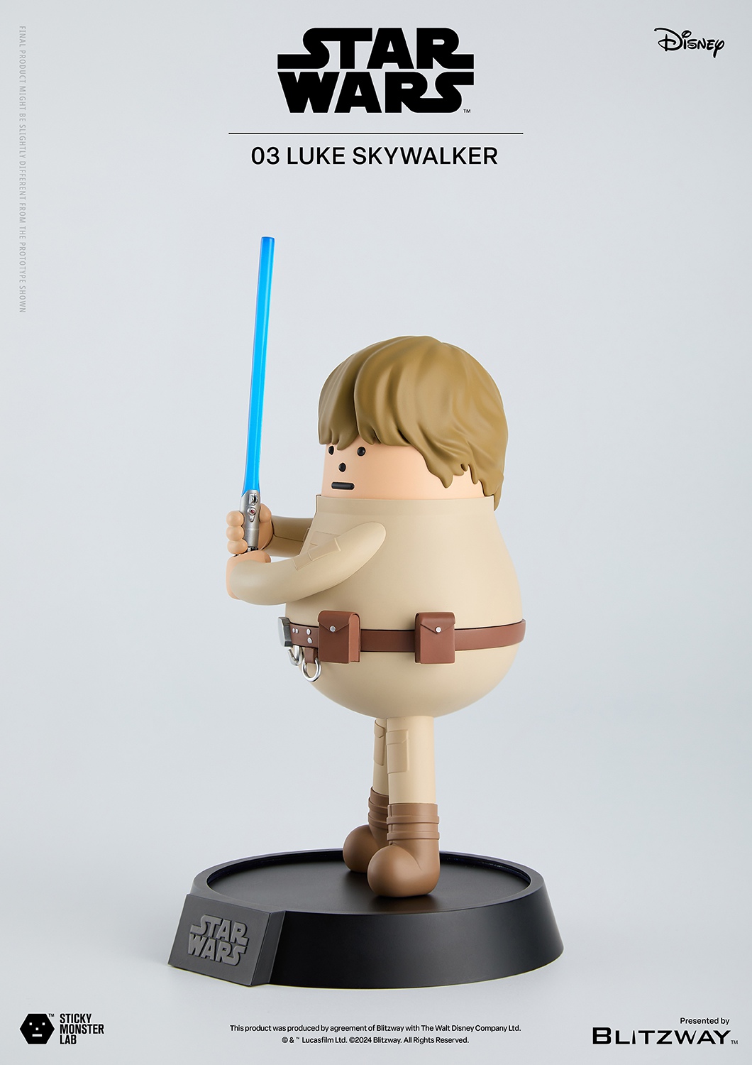 BLITZWAY - Star Wars SML Series STAR WARS LUKE SKYWALKER (Licensed)