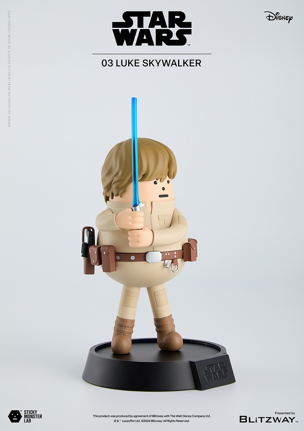 BLITZWAY - Star Wars SML Series STAR WARS LUKE SKYWALKER (Licensed)