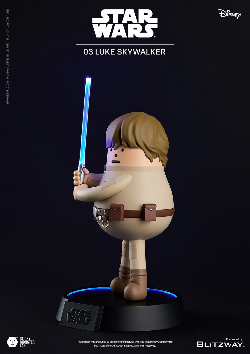 BLITZWAY - Star Wars SML Series STAR WARS LUKE SKYWALKER (Licensed)