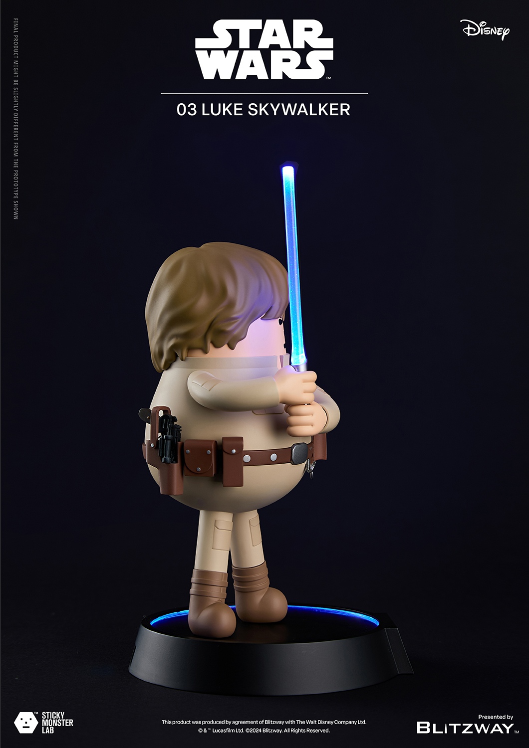BLITZWAY - Star Wars SML Series STAR WARS LUKE SKYWALKER (Licensed)