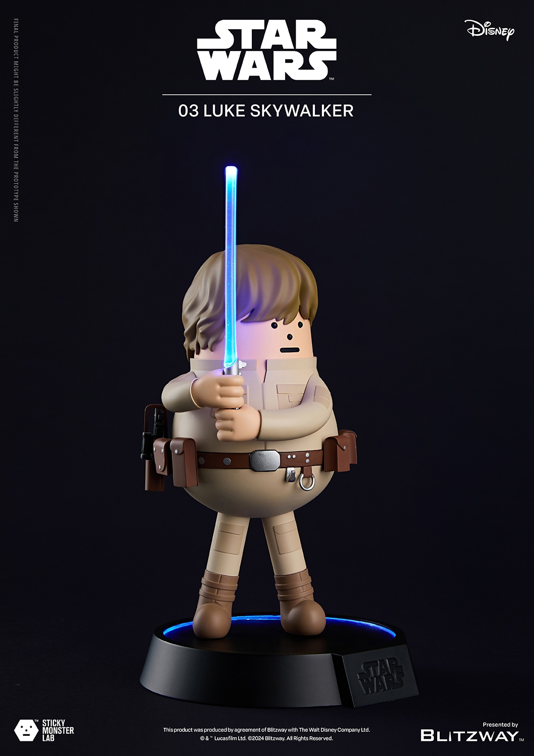 BLITZWAY - Star Wars SML Series STAR WARS LUKE SKYWALKER (Licensed)