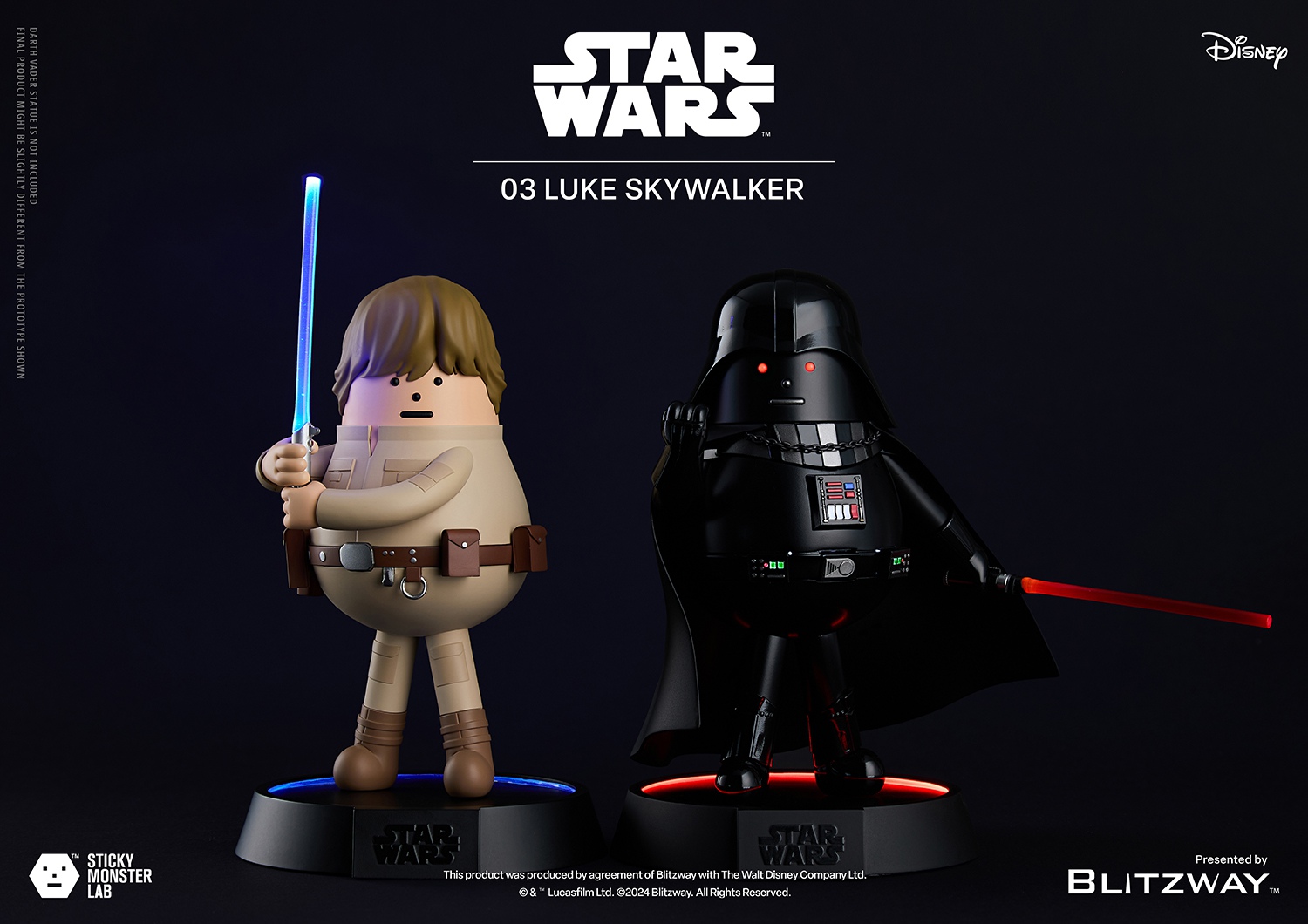 BLITZWAY - Star Wars SML Series STAR WARS LUKE SKYWALKER (Licensed)