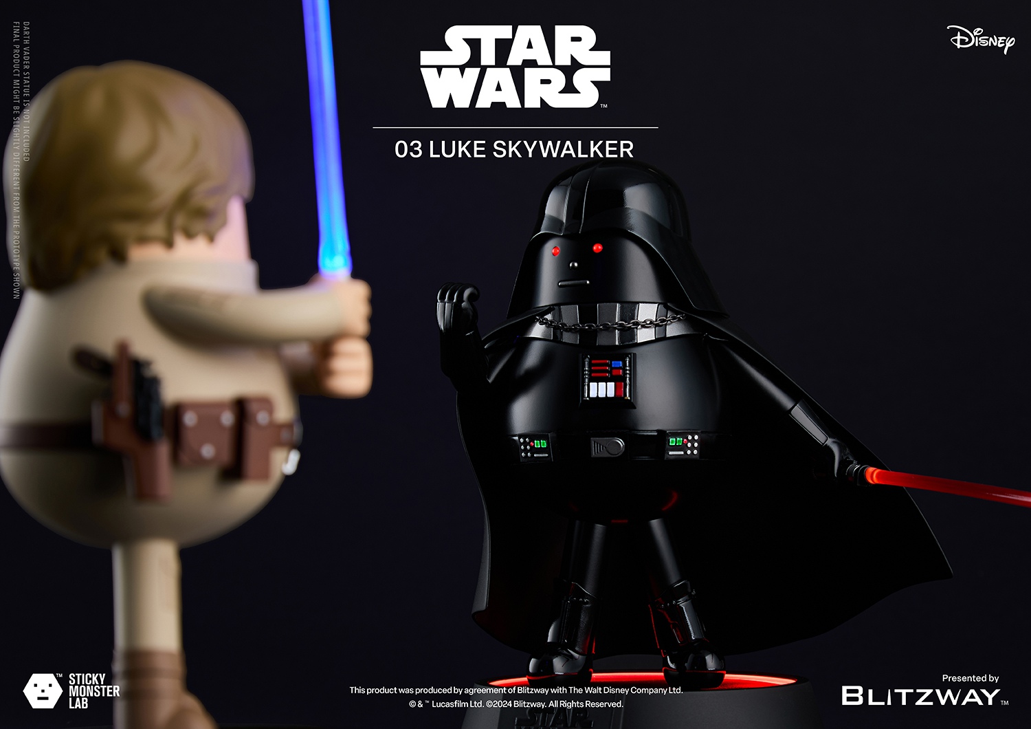 BLITZWAY - Star Wars SML Series STAR WARS LUKE SKYWALKER (Licensed)