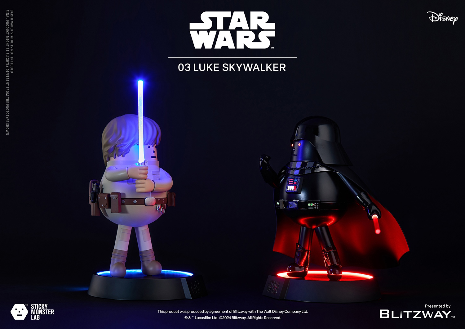 BLITZWAY - Star Wars SML Series STAR WARS LUKE SKYWALKER (Licensed)