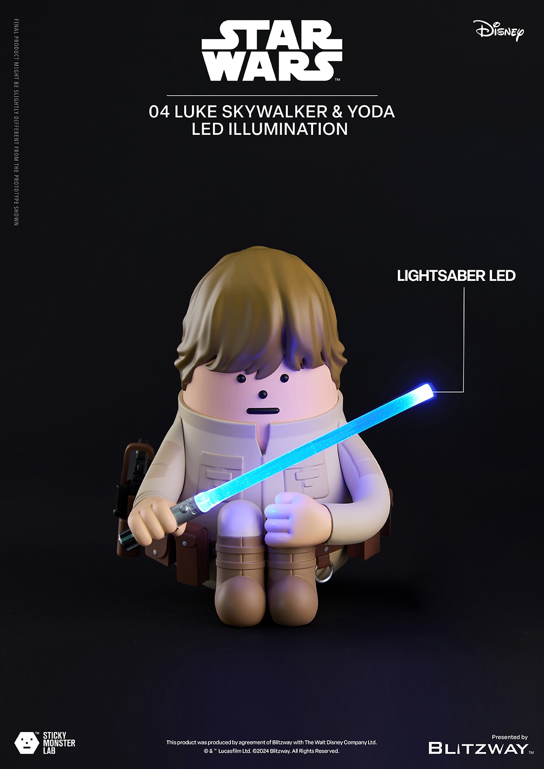 BLITZWAY - Star Wars SML Series STAR WARS LUKE SKYWALKER (Licensed)
