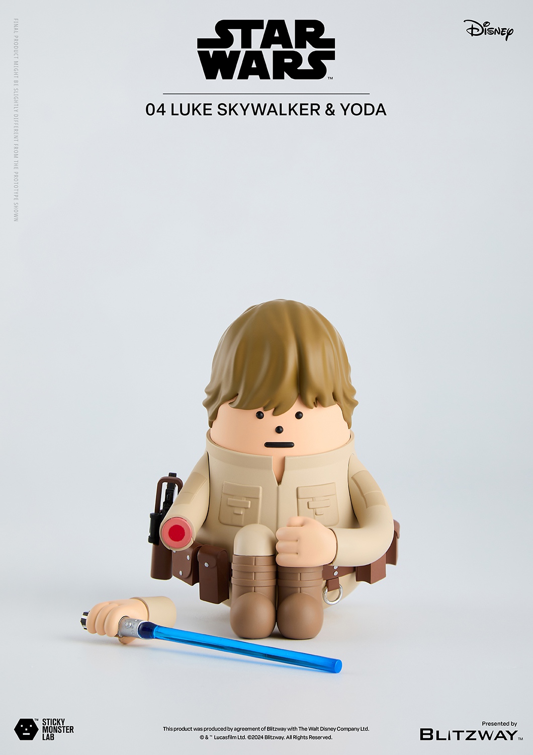 BLITZWAY - Star Wars SML Series STAR WARS LUKE SKYWALKER (Licensed)