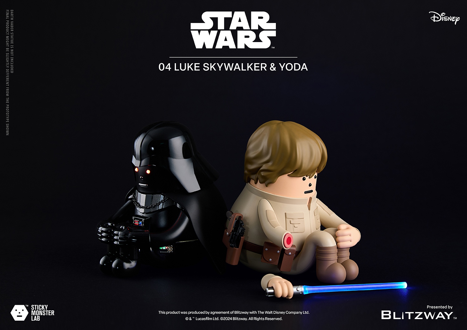 BLITZWAY - Star Wars SML Series STAR WARS LUKE SKYWALKER (Licensed)