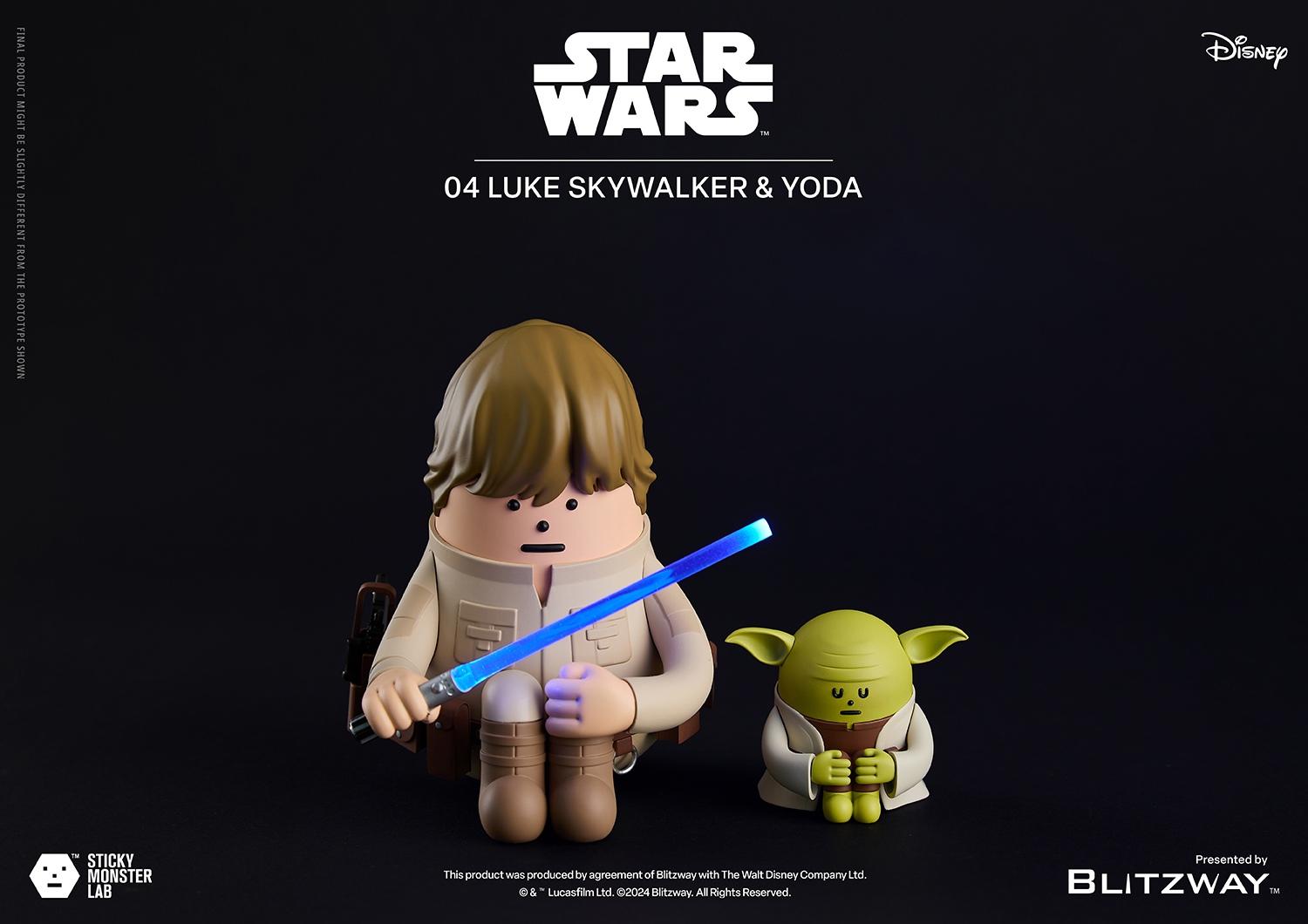 BLITZWAY - Star Wars SML Series STAR WARS LUKE SKYWALKER (Licensed)