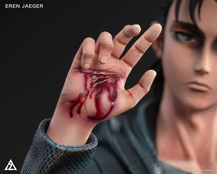 AZ Studio - Attack On Titan Tyranny Eren Jaeger Statue(GK)