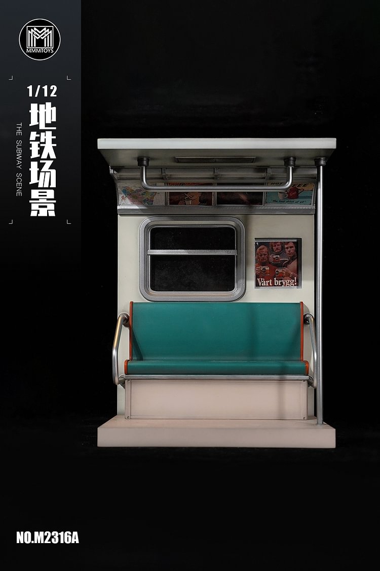 In stock MMMTOYS Studio Subway Scenarios M2316A / B Scene