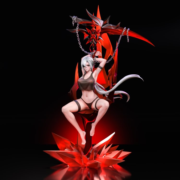 Hakimi Studio - Genshin Impact Arlecchino 1/6 Statue(GK) (Adult 18+)