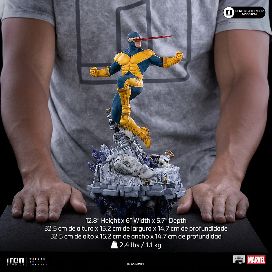 Iron Studio - Cyclops Infinity Gauntlet Diorama BDS Art Scale Statue MARCAS135926-10 Licensed