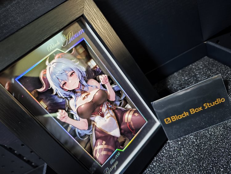 IN-STOCK Black Box Studio - Genshin Impact - Decorative Frame of BA-005 Ganyu Scene Painting (Audlt 18+)-Statue Master