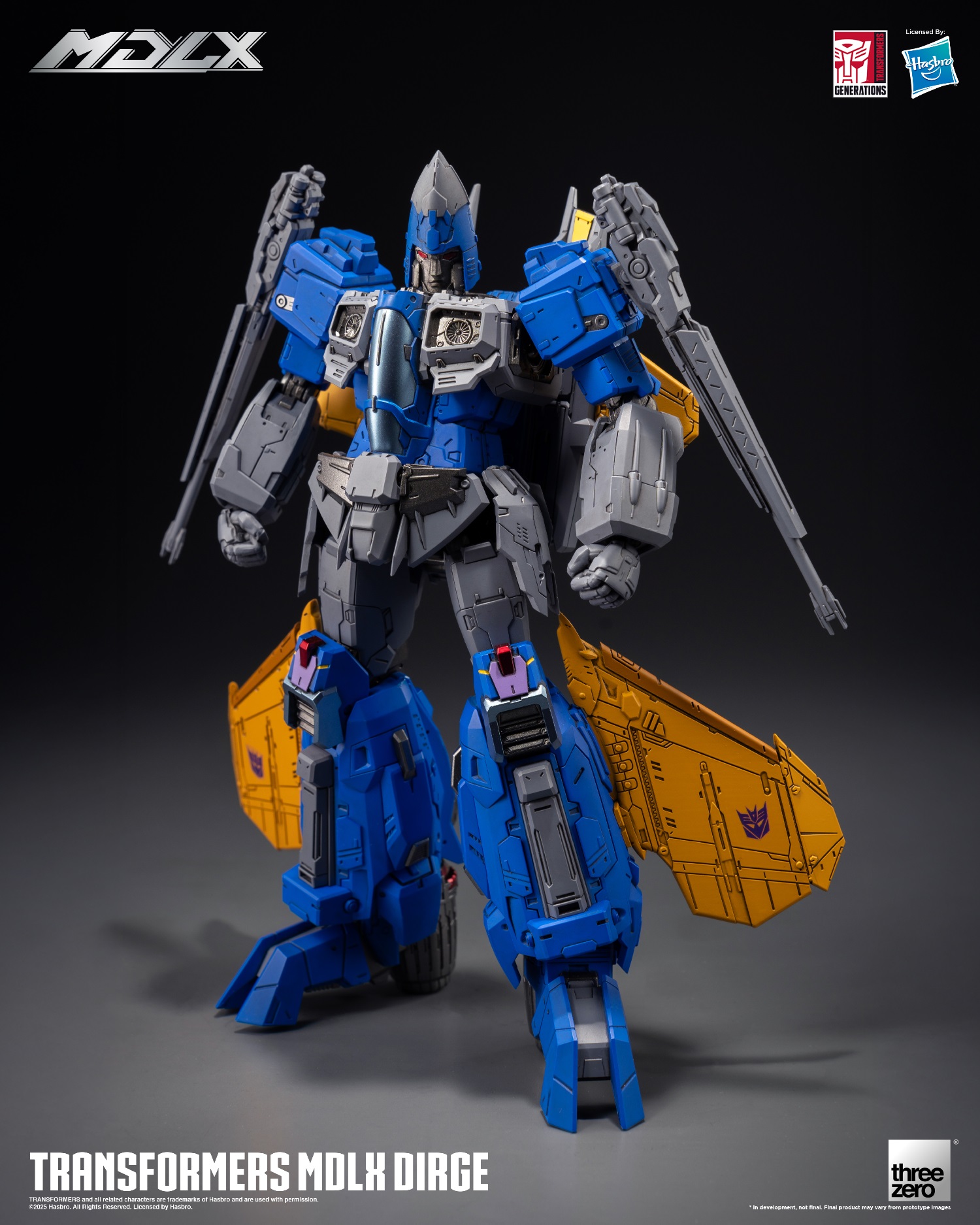 Threezero - Transformers Decepticon-MDLX Elegy #3Z0888 (Licensed)